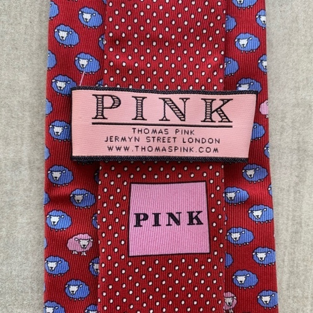 Thomas Pink “Sheep” Recent Silk Tie